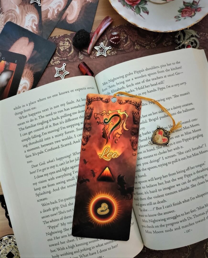Aries Leo Sagittarius Monogram Bookmark - Image 3