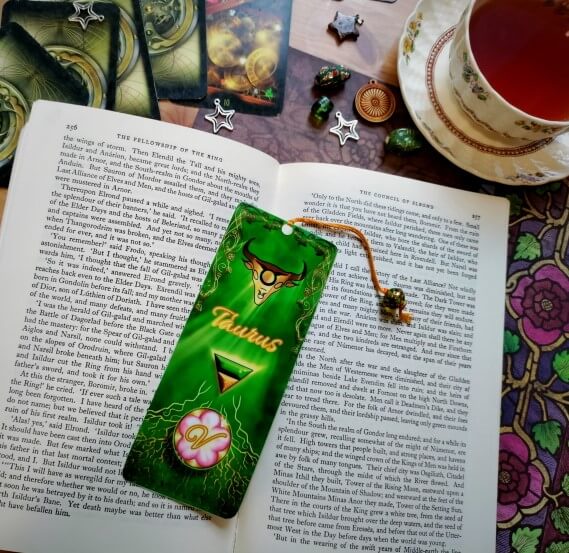 Taurus Virgo Capricorn Monogram Bookmark - Image 2