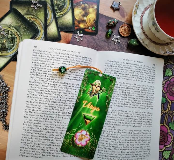 Taurus Virgo Capricorn Monogram Bookmark - Image 3