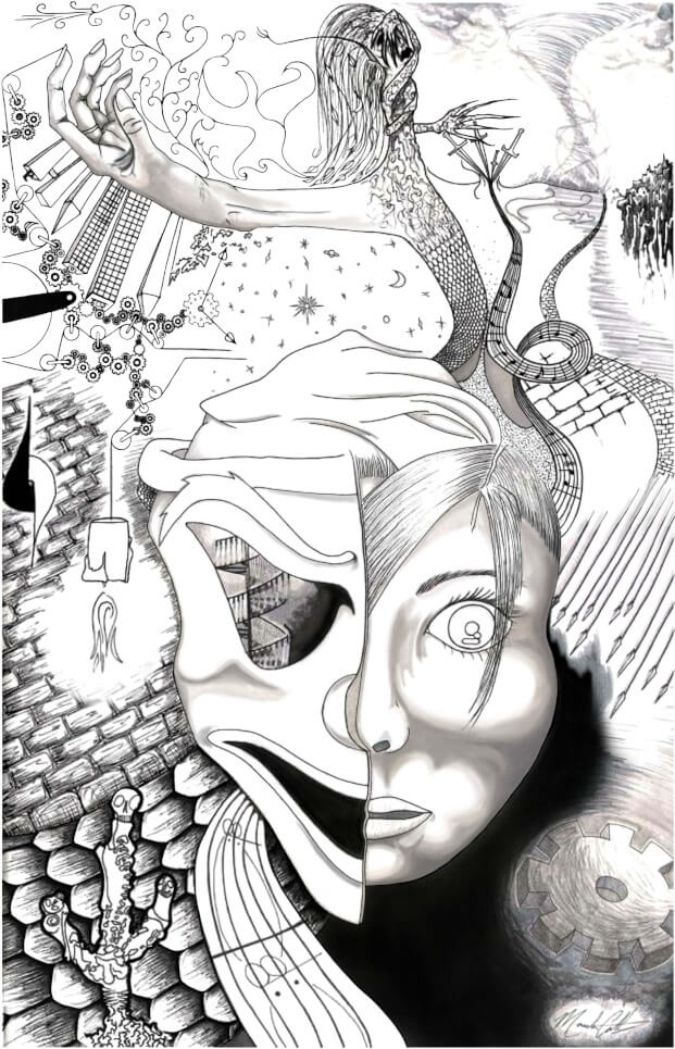 "Conform" Abstract Art Print