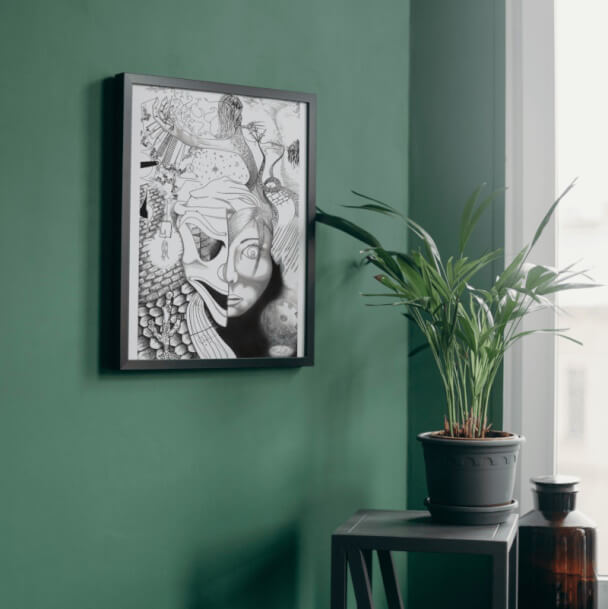 "Conform" Abstract Art Print - Image 2